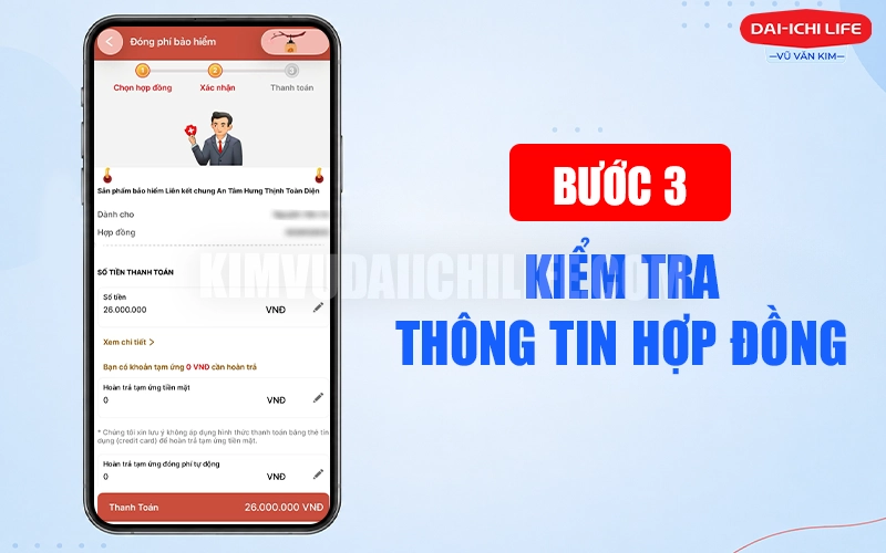 Kiểm tra thông tin hợp đồng