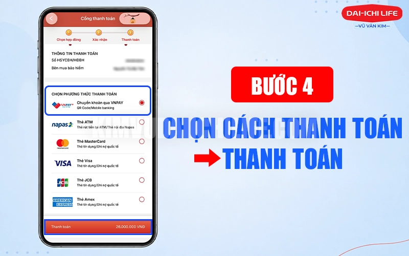 Thanh toán phí bảo hiểm