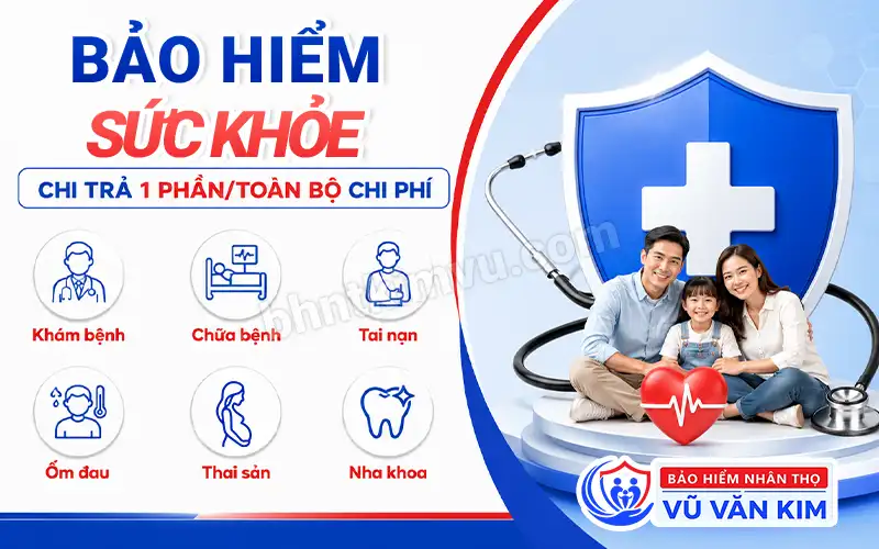 Bảo hiểm sức khỏe chi trả chi phí khám bệnh