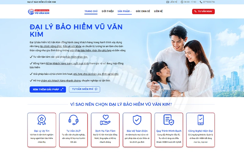 Bảo hiểm Nhân Thọ Vũ Văn Kim