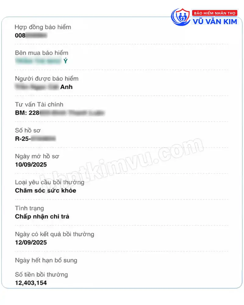 Dai‑ichi Life chi trả bảo hiểm điều trị nội trú lần 2 cho bé C.A