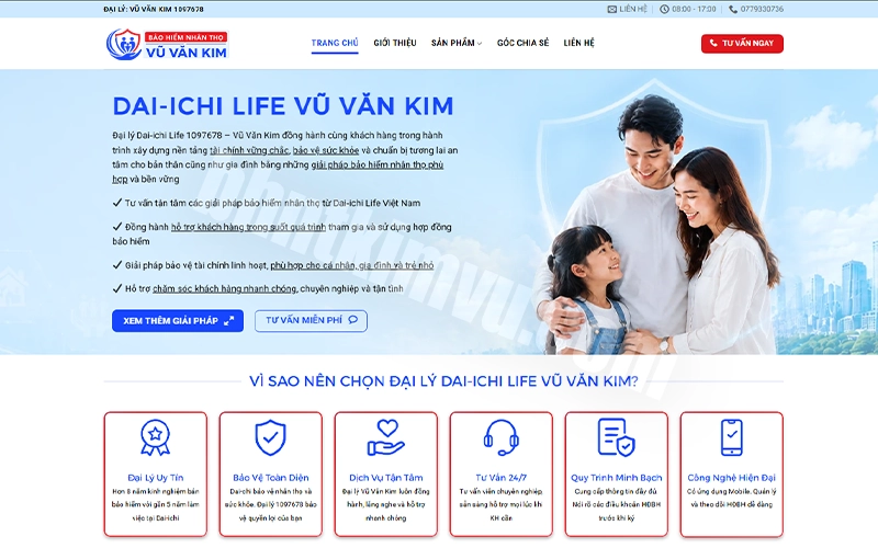 Đại lý bảo hiểm Vũ Văn Kim