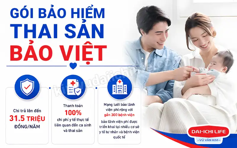 Gói bảo hiểm thai sản Bảo Việt

