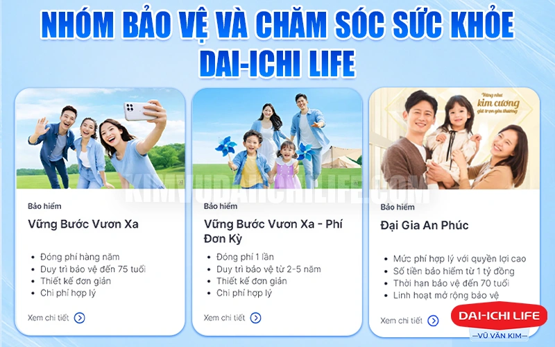 Nhóm bảo vệ và chăm sóc sức khỏe Dai-ichi Life
