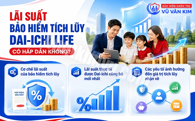 Lãi Suất Bảo Hiểm Tích Lũy Dai-ichi Life Có Hấp Dẫn Không