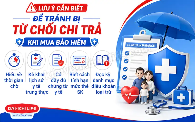 Lưu ý khi mua bảo hiểm sức khỏe
