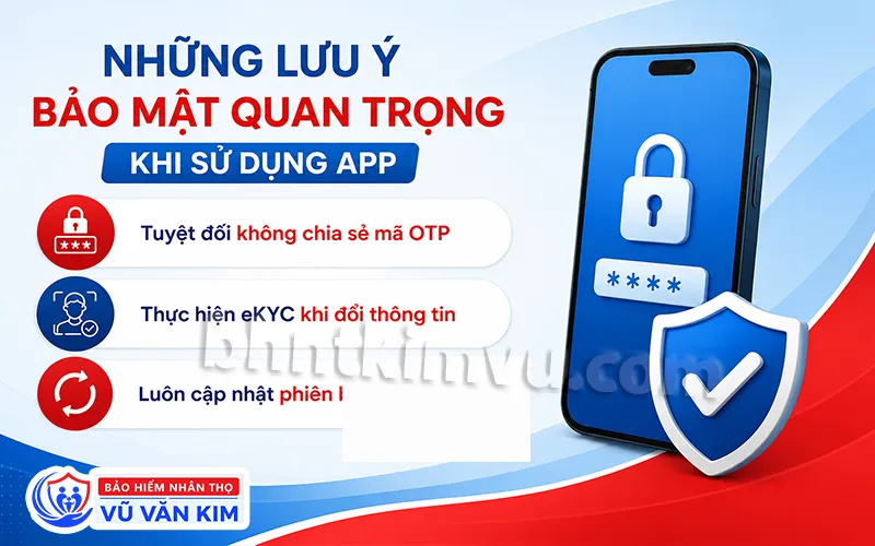 Lưu ý bảo mật khi sử dụng Dai-ichi Connect