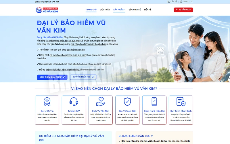 Bảo hiểm nhân thọ Kim Vũ