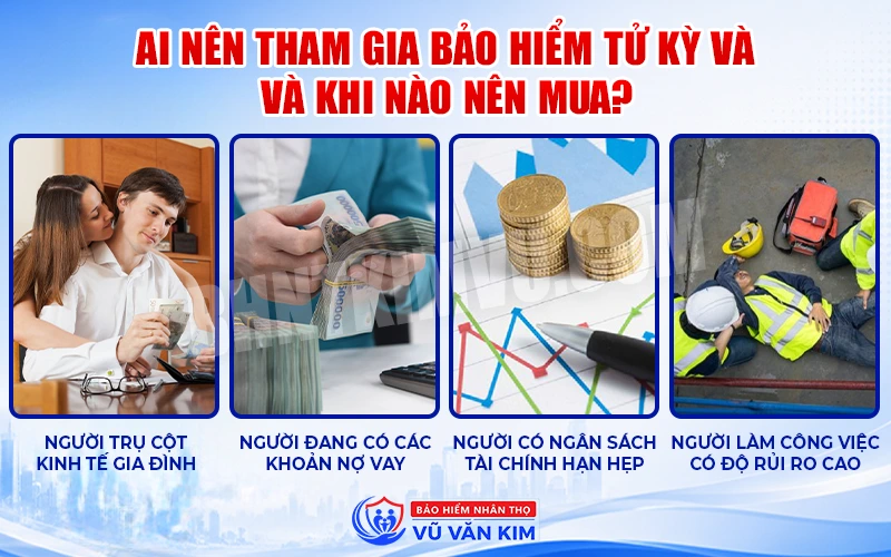 Đối tượng tham gia bảo hiểm tử kỳ