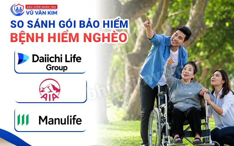 So sánh gói bảo hiểm bệnh hiểm nghèo