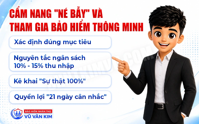 Cẩm mang "Né Bẫy" và tham gia bảo hiểm thông minh
